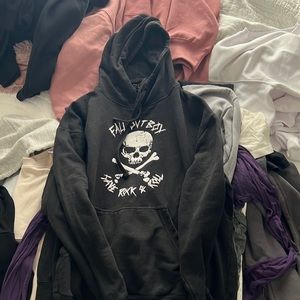 Authentic fall out boy save rock and roll your sweat shirt.